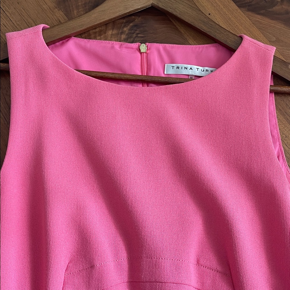 Trina Turk Vibrant Pink Mini Dress - Picture 4 of 8